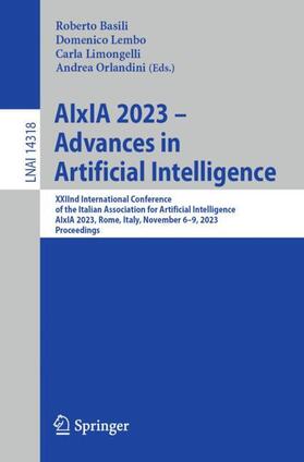 AIxIA 2023 ¿ Advances in Artificial Intelligence