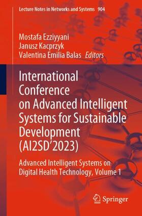 International Conference on Advanced Intelligent Systems for Sustainable Development (AI2SD¿2023)