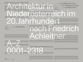 Architektur in Niederösterreich im 20. Jahrhundert nach Friedrich Achleitner