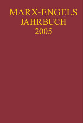 Marx-Engels-Jahrbuch 2005