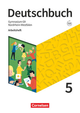 Deutschbuch Gymnasium 5. Schuljahr - Nordrhein-Westfalen - Neue Ausgabe - Arbeitsheft mit Lösungen