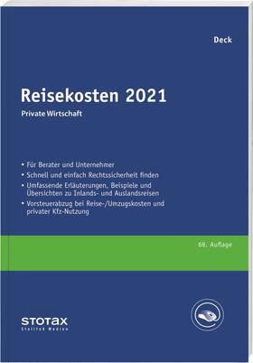 Deck, W: Reisekosten 2021