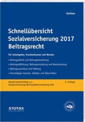 Schnellübersicht Sozialversicherung 2017 Beitragsrecht