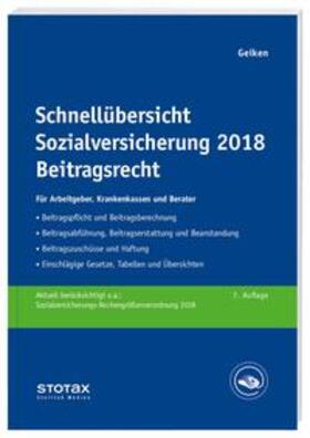 Schnellübersicht Sozialversicherung 2018 Beitragsrecht