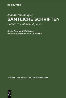 Lateinische Schriften I