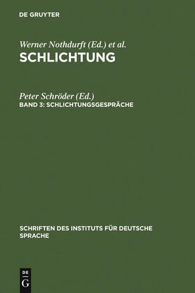 Schlichtungsgespräche