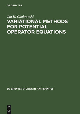 Variational Methods for Potential Operator Equations