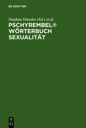 Pschyrembel® Wörterbuch Sexualität