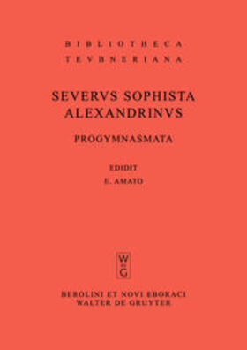 Collegit, edidit, apparatu critico instruxit. Cum indice Graecitatis. Accedunt Callinici Petraei et Adriani Tyrii sophistarum testimonia et fragmenta necnon Incerti Auctoris ethopoeia nondum vulgata