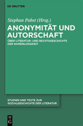 Anonymität und Autorschaft