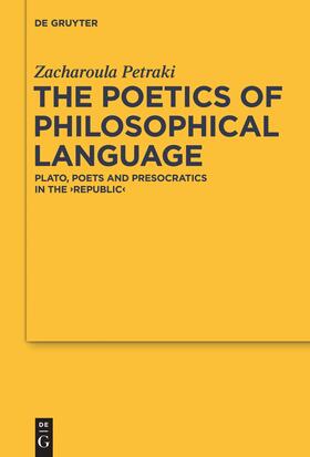 The Poetics of Philosophical Language