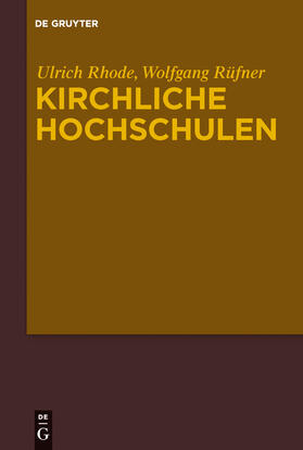 Kirchliche Hochschulen