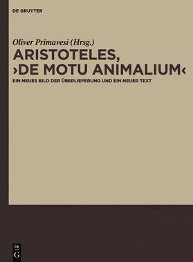 Aristoteles, "De motu animalium"