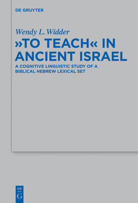 "To Teach" in Ancient Israel