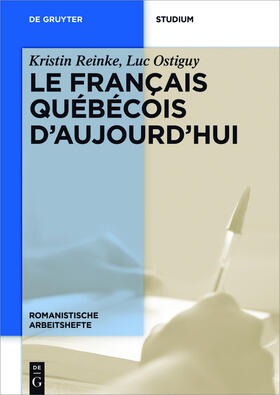 Le français québécois d¿aujourd¿hui