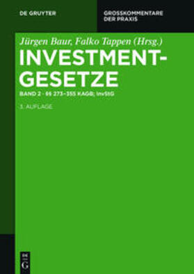 Investmentgesetz (InvG). Bd.2