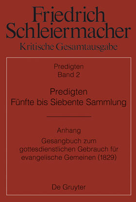 Predigten. Fünfte bis Siebente Sammlung (1826-1833)