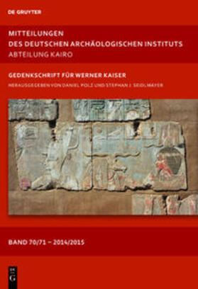 Mitteilungen des Deutschen Archäologischen Instituts, Abteilung Kairo