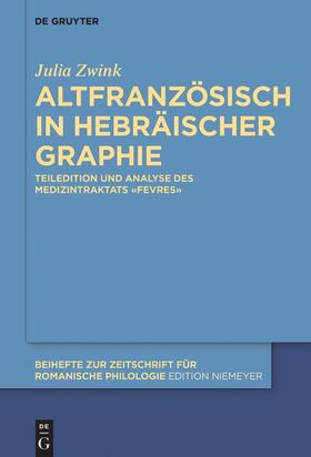 Altfranzösisch in hebräischer Graphie