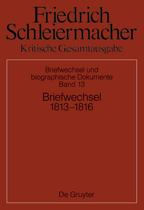 Briefwechsel 1813-1816