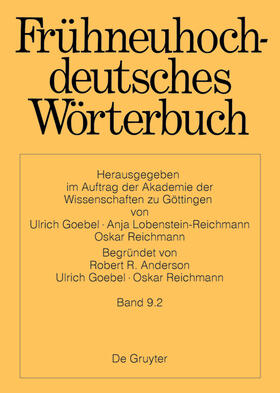 Frühneuhochdeutsches Wörterbuch, Band 9.2, Frühneuhochdeutsches Wörterbuch Band 9.2