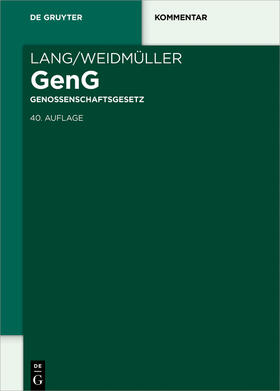 Genossenschaftsgesetz: GenG