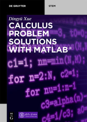 Calculus Problem Solutions with MATLAB®