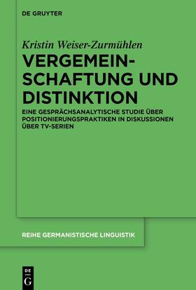 Weiser-Zurmühlen, K: Vergemeinschaftung und Distinktion