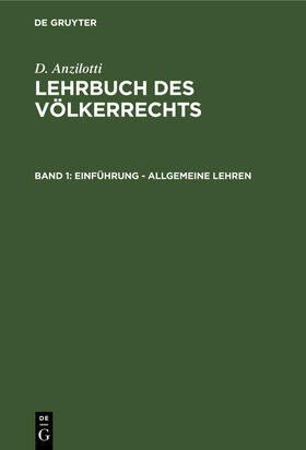 Einführung - Allgemeine Lehren