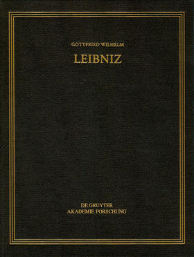 Leibniz Schriften. Januar - Dezember 1707