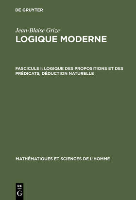 Logique des propositions et des prédicats, déduction naturelle