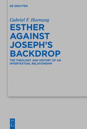 Esther against Joseph’s Backdrop