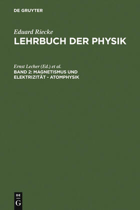 Magnetismus und Elektrizität - Atomphysik