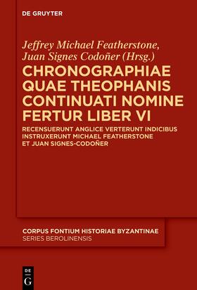 Chronographiae quae Theophanis Continuati nomine fertur Liber VI