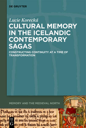 Cultural Memory in the Icelandic Contemporary Sagas
