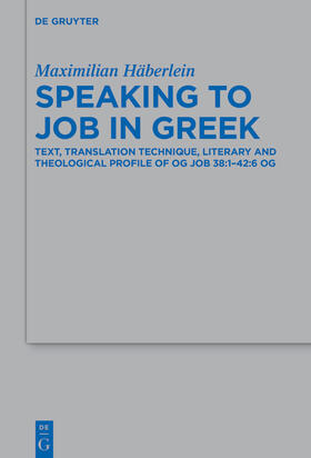 Speaking to Job in Greek