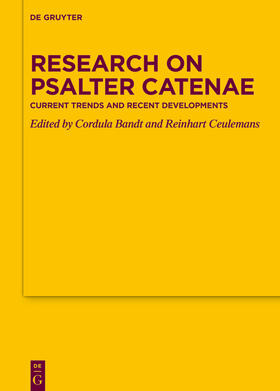 Research on Psalter Catenae