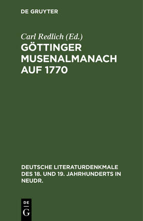 Göttinger Musenalmanach auf 1770