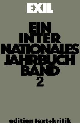 Erinnerungen ans Exil ¿ kritische Lektüre der Autobiographien nach 1933 und andere Themen