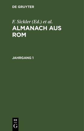 Almanach aus Rom. Jahrgang 1