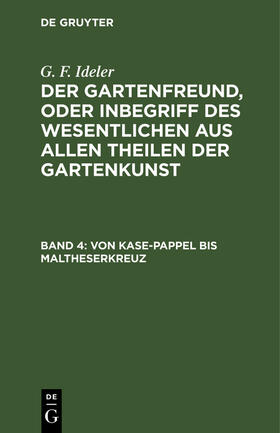 Von Kase-Pappel bis Maltheserkreuz