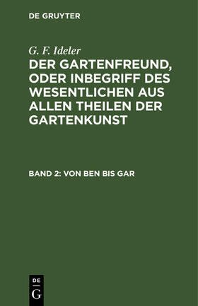 Von Ben bis Gar