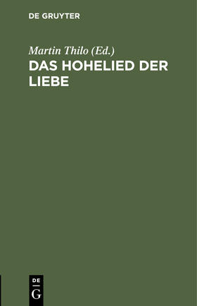 Das Hohelied der Liebe