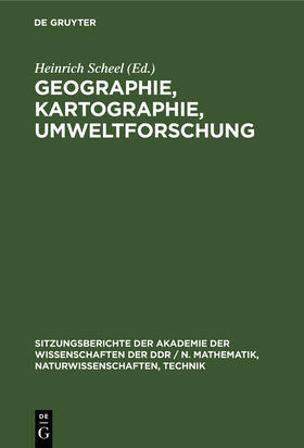 Geographie, Kartographie, Umweltforschung