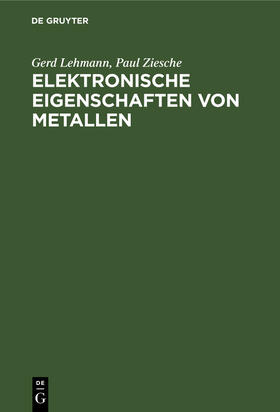 Elektronische Eigenschaften von Metallen