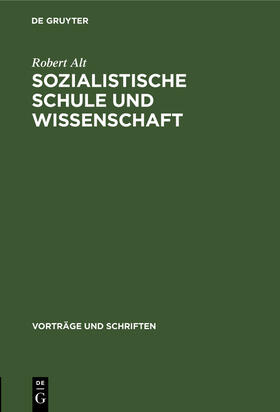 Sozialistische Schule und Wissenschaft