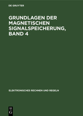 Digitalbandspeicher. Transportwerke für die digitale Datenspeicherung auf Magnetband