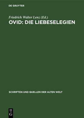 Ovid: Die Liebeselegien