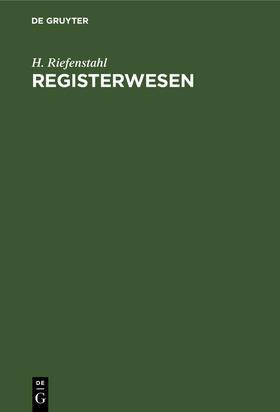 Registerwesen