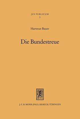 Bauer, H: Bundestreue